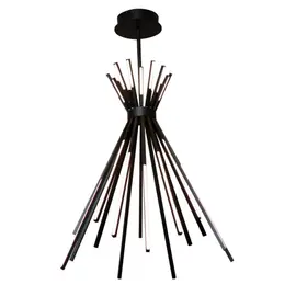 Maxlight tipi p0353 lampa wisząca czarna