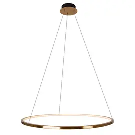 Maxlight p0493 lampa wisząca queen ø 50 cm złoto szczotkowane