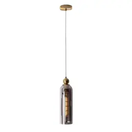 Maxlight p0511 lampa wisząca campanila smoky glass