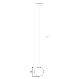 Maxlight magnetic m0017n lampa wisząca  magnetyczna system on/off 6w 525lm 3000k