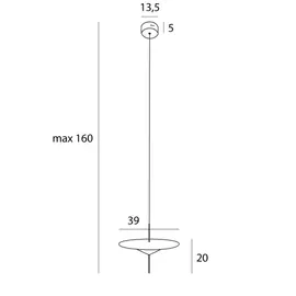 Maxlight p0555 lampa wisząca cone ii czarna