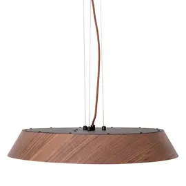 Maxlight p0551 lampa wisząca tamago dark walnut wood