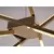 Maxlight Spider Gold P0457 Lampa Wisząca zd 2