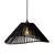 Maxlight p0579 lampa wisząca amalfi i black