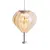 Maxlight p0575 lampa wisząca palloncini 1 amber glass