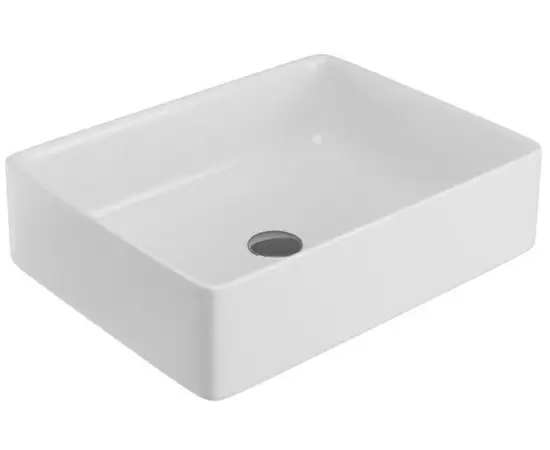 Olympia Ceramica Linea lavabi 50x38cm Umywalka nablatowa biała