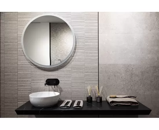 porcelanosa STRIPE mosa-prada acero kolekcja płytki ceramiczne ścienne