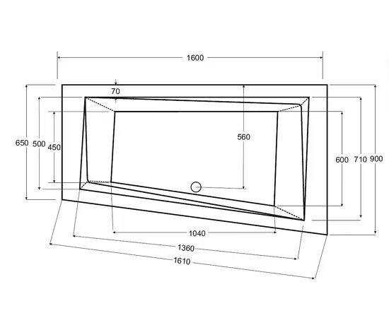 BESCO INTIMA SLIM WANNA LEWA 160X90