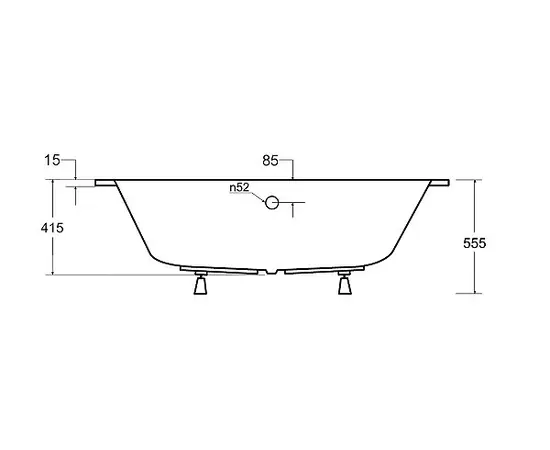 BESCO INTIMA SLIM WANNA LEWA 160X90