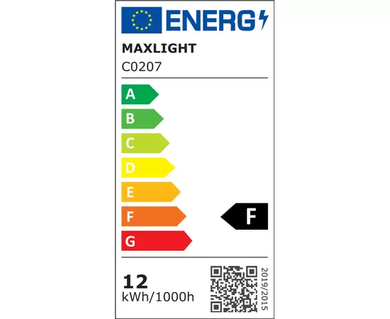 Maxlight Charon C0207 Lampa Sufitowa Biała IP65