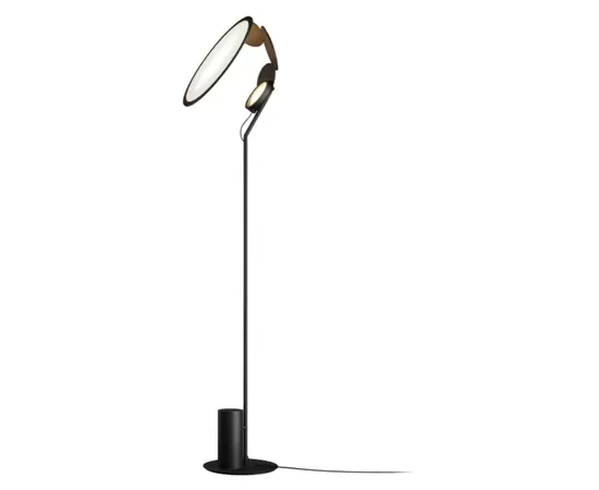 Axolight Cut Lampa Podłogowa Czarna