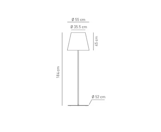 Axolight Melting Pot Lampa Podłogowa PTMELT55BOGRE27-1