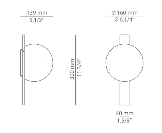 Estiluz Circ Lampa zewnętrzna Kiniet Czarny A-3720X