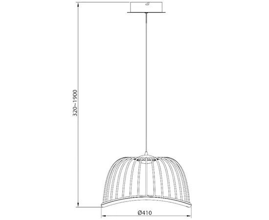 Mantra Celeste Lampa Wisząca Czarna 6685