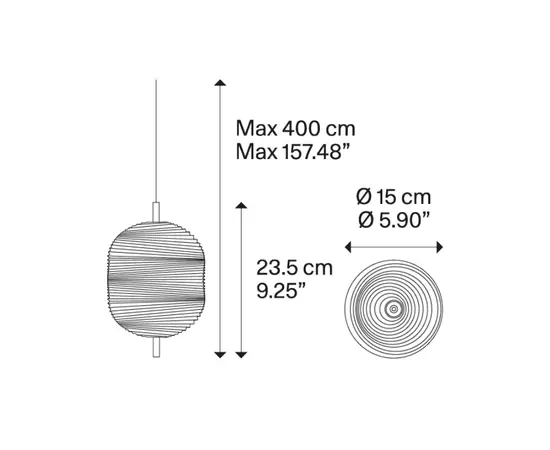 Lodes Jefferson Small Lampa Wisząca Chrom/Czerń 16822 4227