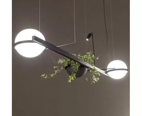 Vibia Palma Lampa Wisząca Grafit