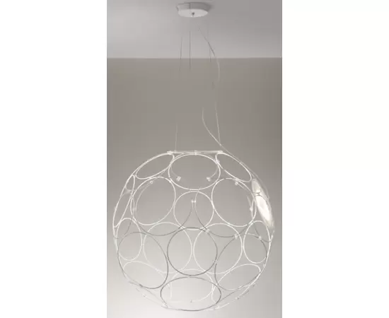 Fabbian Giro Lampa Wisząca Biała F30 A01 01