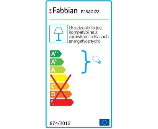 Fabbian Oru Lampa Wisząca F25 A01 73