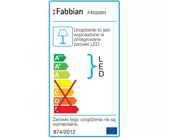 Fabbian Tripla Lampa Wisząca F41 G05 11