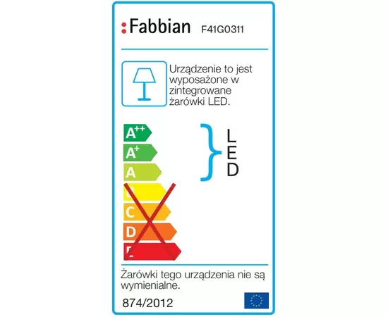 Fabbian Tripla Lampa Wisząca F41 G03 11