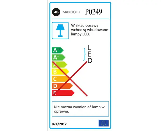 Multi 6 p0249 lampa wisząca