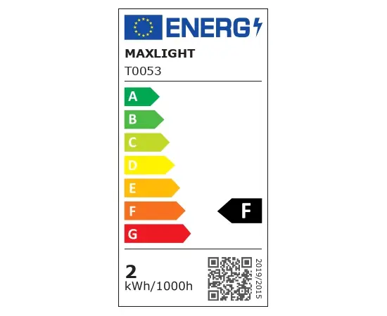 Maxlight t0053 lampa stołowa enigma czarna