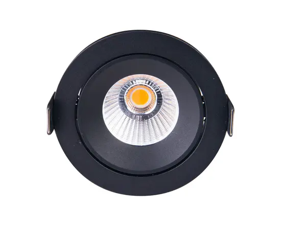 Maxlight cyklop h0095 oprawa wpustowa czarna ip65