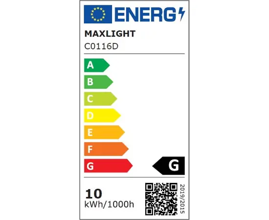 Maxlight organic copper c0116d plafon mały ściemnialny