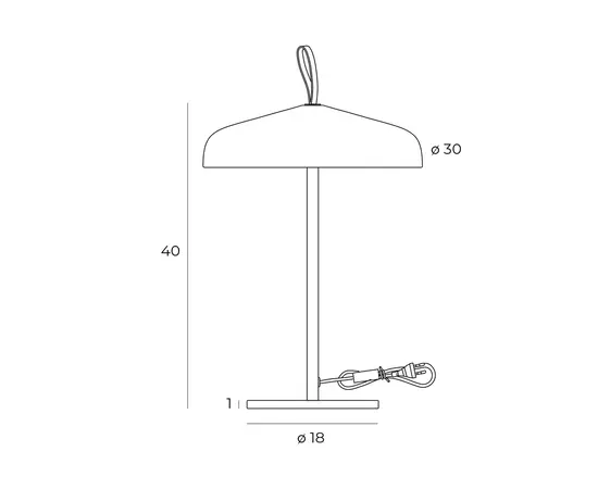 Maxlight  lampa biurkowa nord t0049