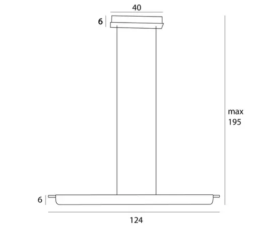 Maxlight p0597 lampa wisząca jo-jo modern grey