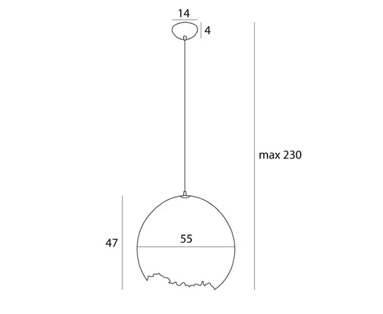 Maxlight p0539 lampa wisząca nest biała