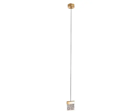 Maxlight p0573d lampa wisząca vetro brushed gold