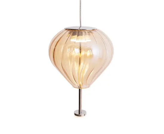 Maxlight p0575 lampa wisząca palloncini 1 amber glass