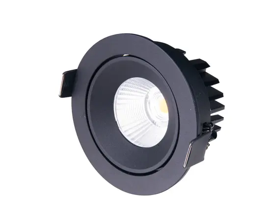 Maxlight cyklop h0095 oprawa wpustowa czarna ip65