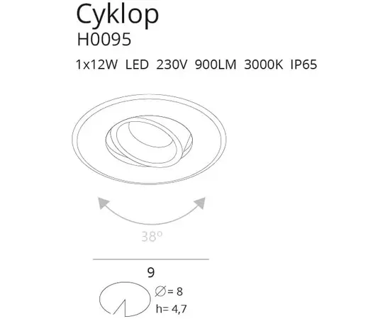 MAXLIGHT CYKLOP H0095