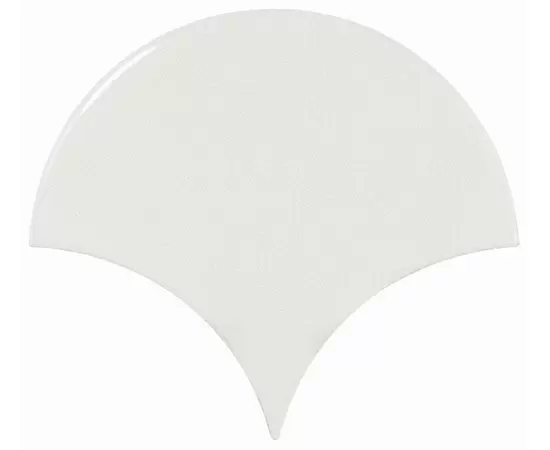 Equipe Scale FAN WHITE MATT 10,6x12  płytka ceramiczna matowa