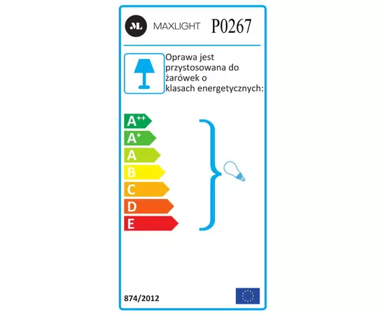 MAXLIGHT Puccini P0267 Lampa wiszaca 60 cm DARMOWA WYSYŁKA W 24h